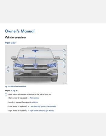 volkswagen jetta 2019 owners manual